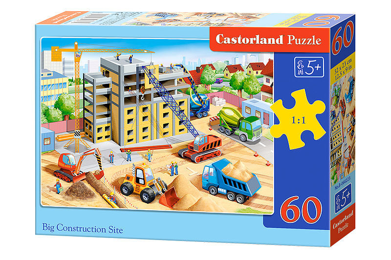 Puzzle 60 Big Construction Site