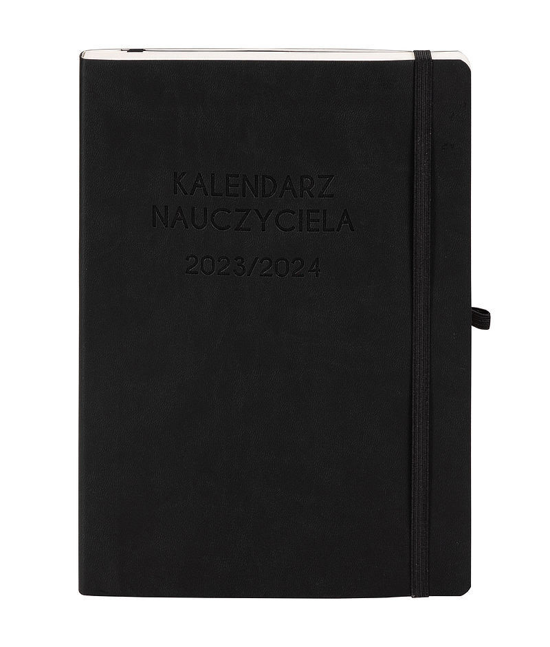 Kalendarz nauczyciela 2023/2024 b5 tdw czarny