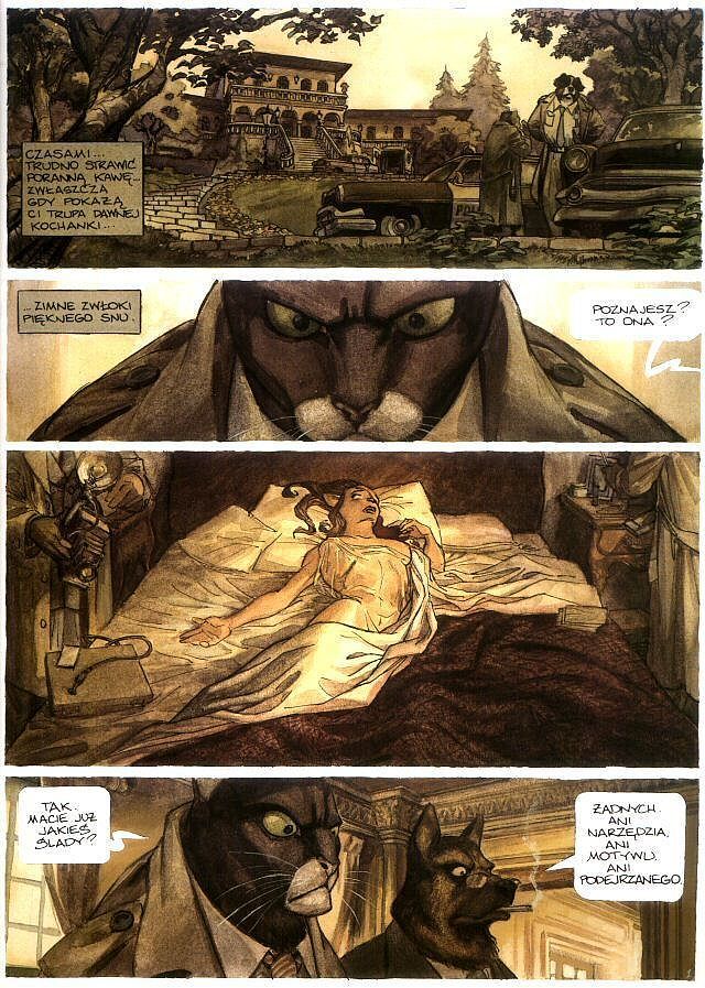 Blacksad - 1 - Pośród cieni