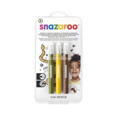 Farby w pędzelku Snazaroo - Jungle