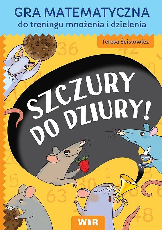 Szczury do dziury gra matematyczna do treningu mnożenia i dzielenia