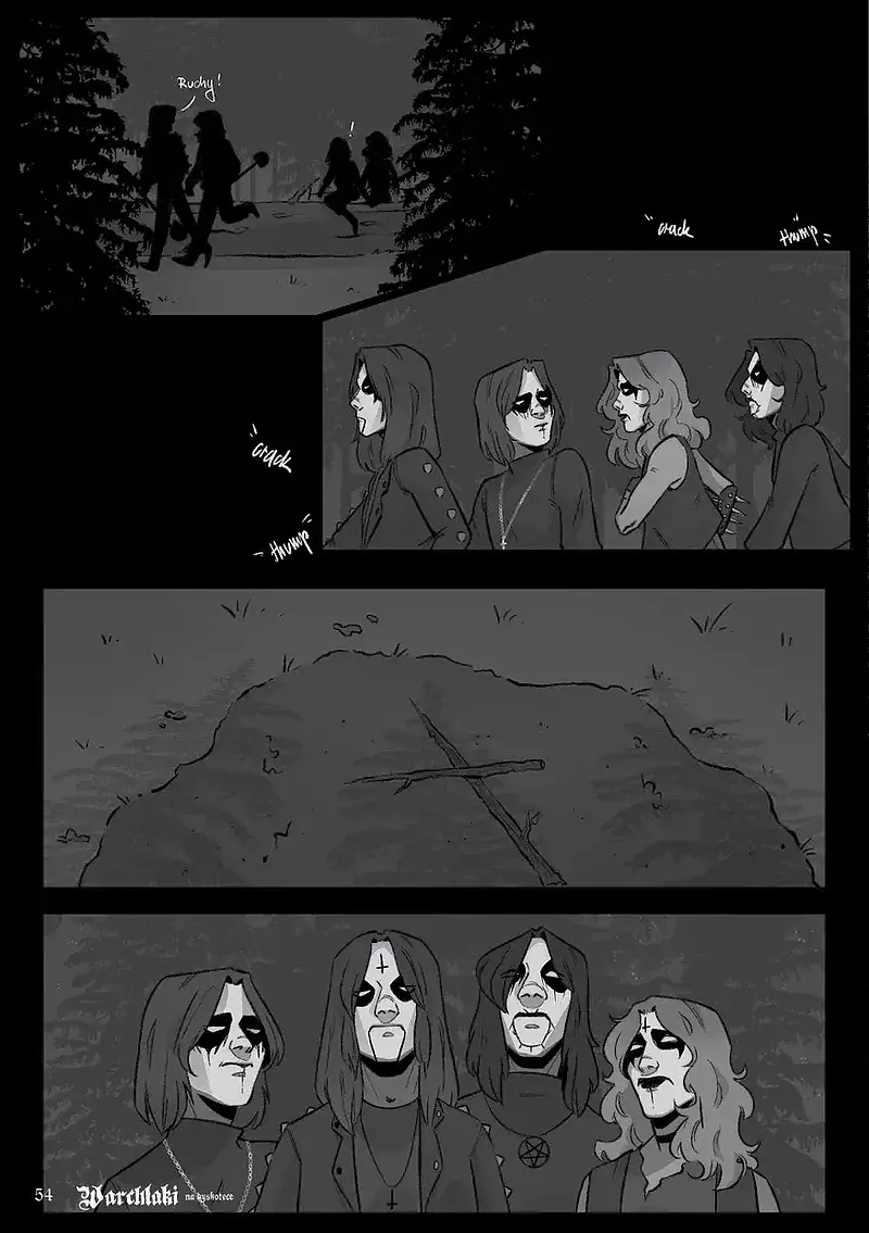 Warchlaki na dyskotece: BLACK METAL