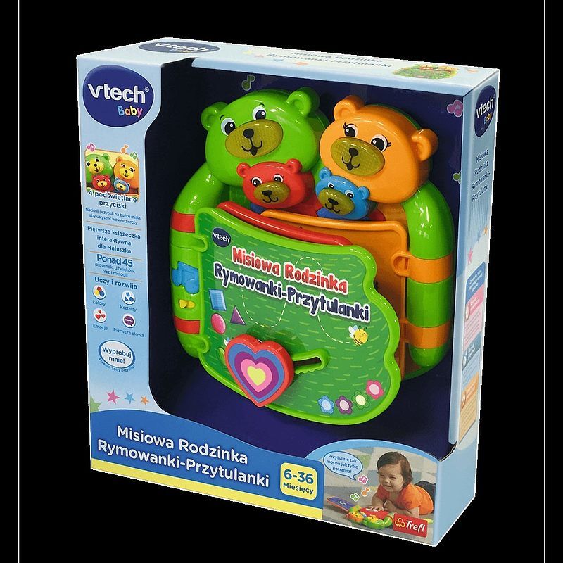 Vtech Baby Misiowa Rodzinka Rymowanki-przytulanki