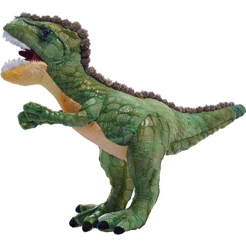 Maskotka pluszowy dinozaur tyranozaur zielony 50cm 12957