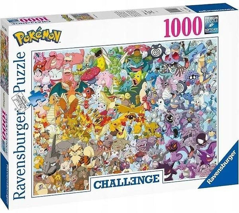 Puzzle 2d 1000 challenge pokémon 15166