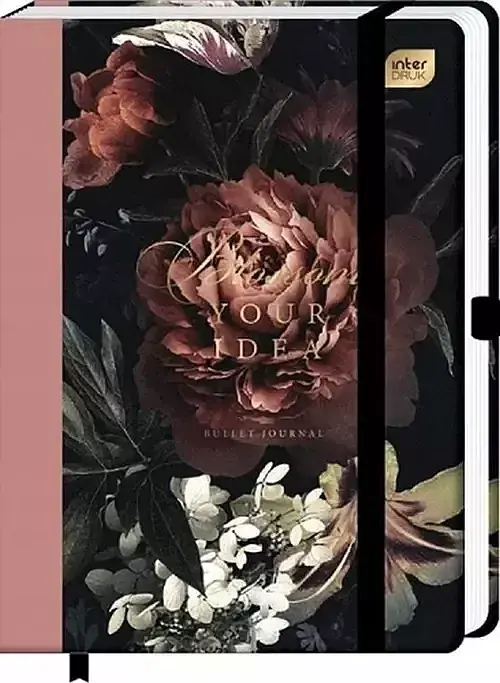Bullet Journal Flowers Organizer A5