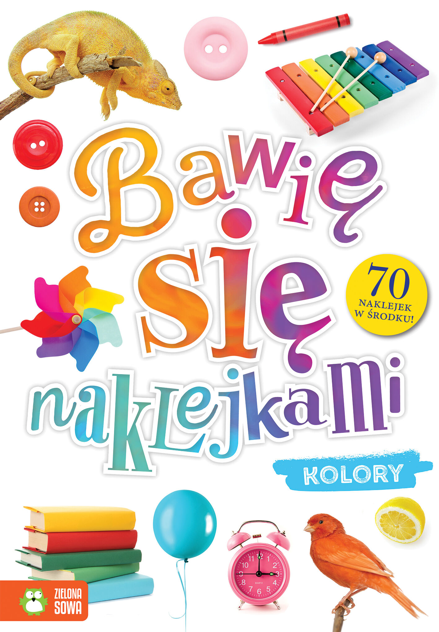 Bawię się naklejkami. Kolory