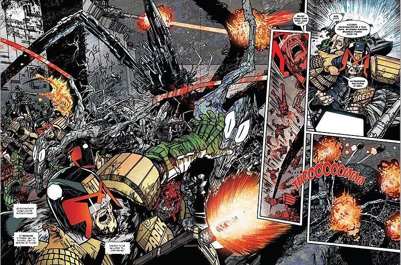 Sędzia Dredd - Tytan (okładka alternatywna)