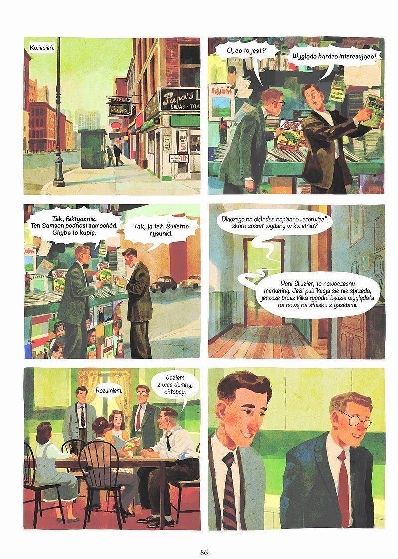 Joe Shuster. Opowieść o narodzinach Supermana