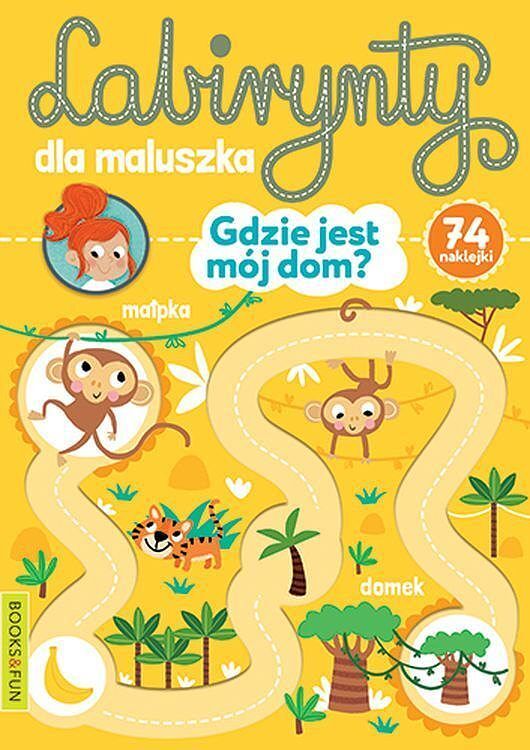 Gdzie jest mój dom? labirynty dla maluszka