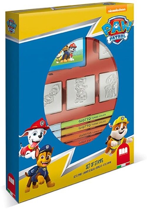 Pieczątki Psi Patrol Box 4 sztuki