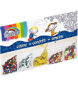 Cekiny fiorello confetti 5 wzorów gr-k252