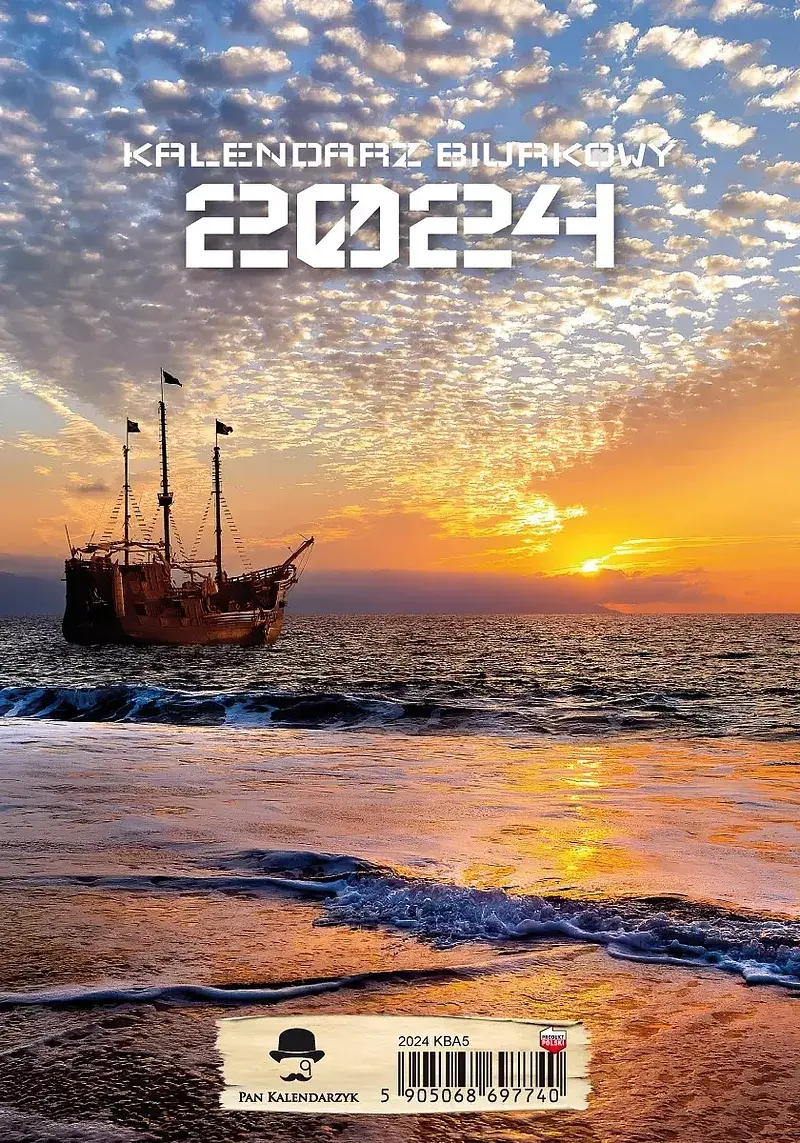 Kalendarz 2024 biurkowy kba51 szt. Mix