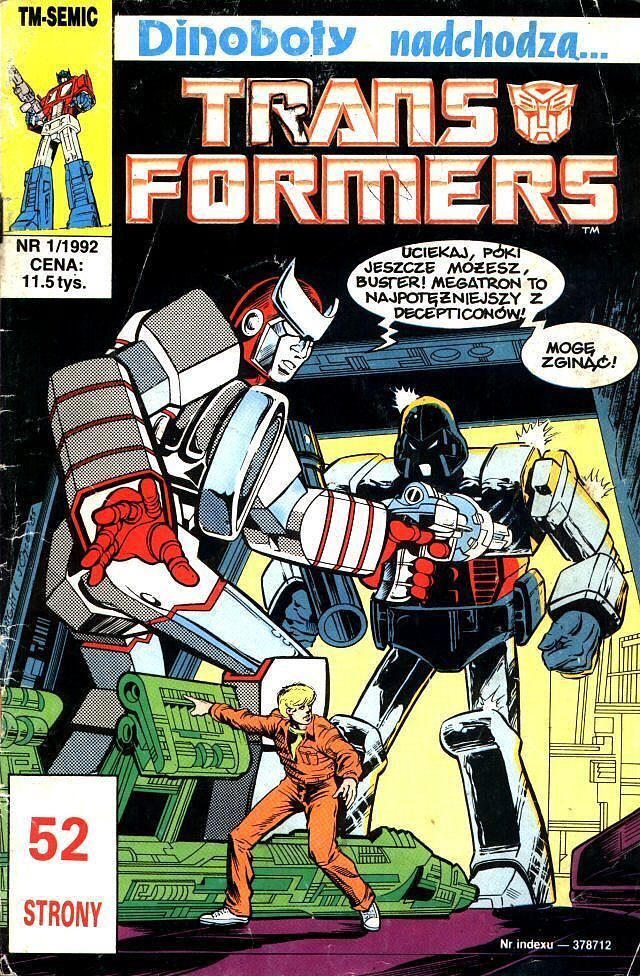 Transformers - 4 - (1/1992) Szkoła walki / Powtórka z przeszłości