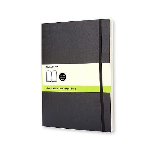 Notes moleskine classic xl (19x25cm) gładki czarny