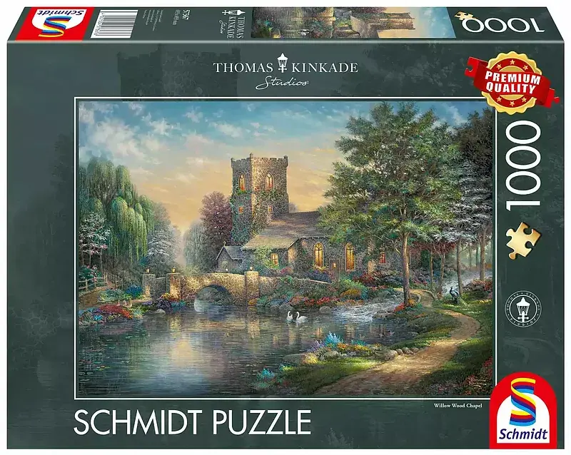 Puzzle 1000 pq t. Kinkade kaplica 111739