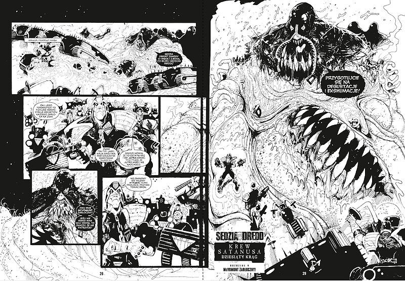 Sędzia Dredd - Krew Satanusa / Dziesiąty Krąg (okładka limitowana)