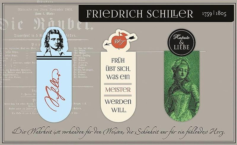 Zakładki magnetyczne friedrich schiller