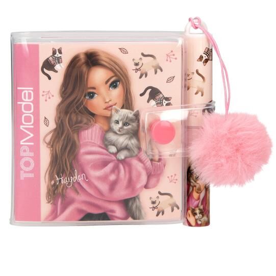 Notesik z mini długopisem Top Model Fur Ever Friends 1szt.mix 13885A