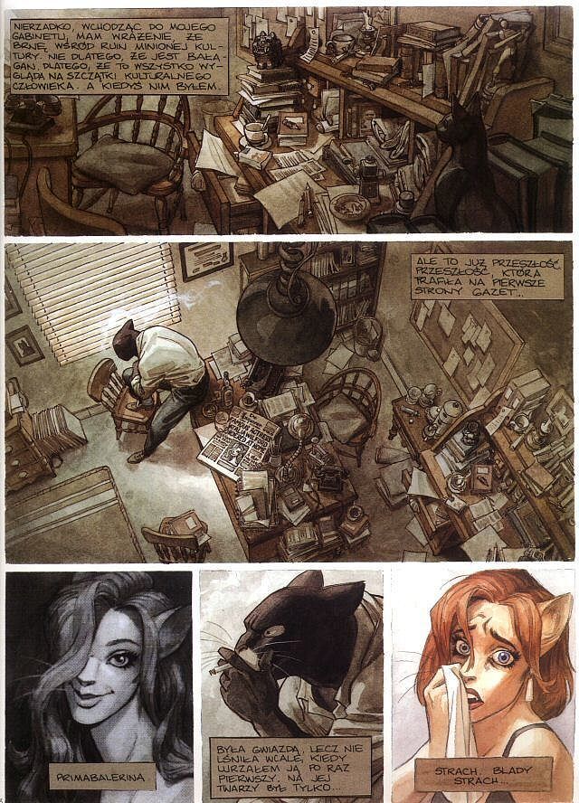 Blacksad - 1 - Pośród cieni