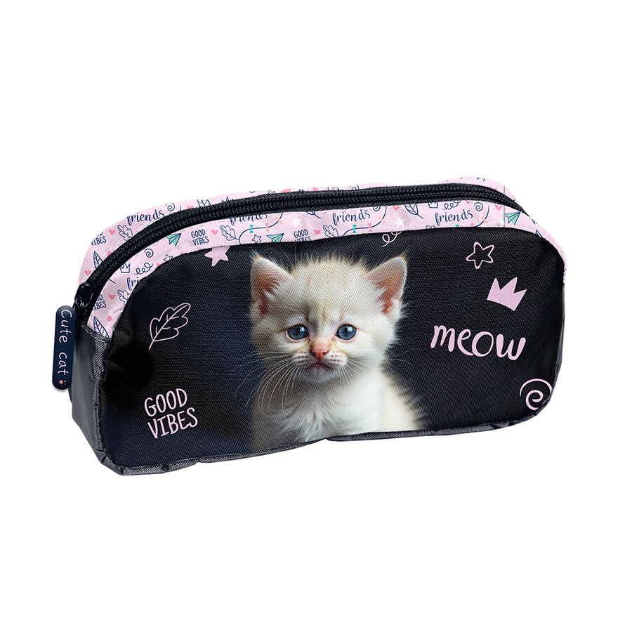 Piórnik saszetka White Kitty PP26CD-004