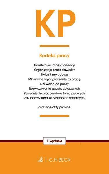 Kodeks pracy wyd. 1