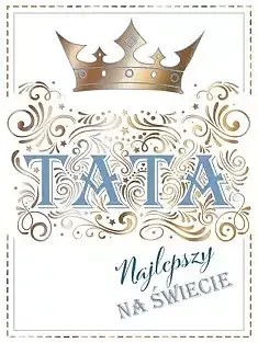 Karnet b6 tata najlepszy na świecie