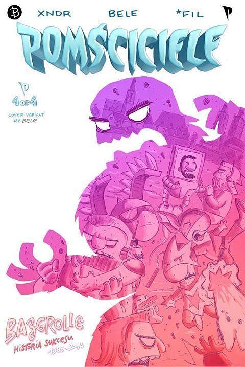 Pomściciele - 1 - Urwany krzyk (okładka alternatywna)