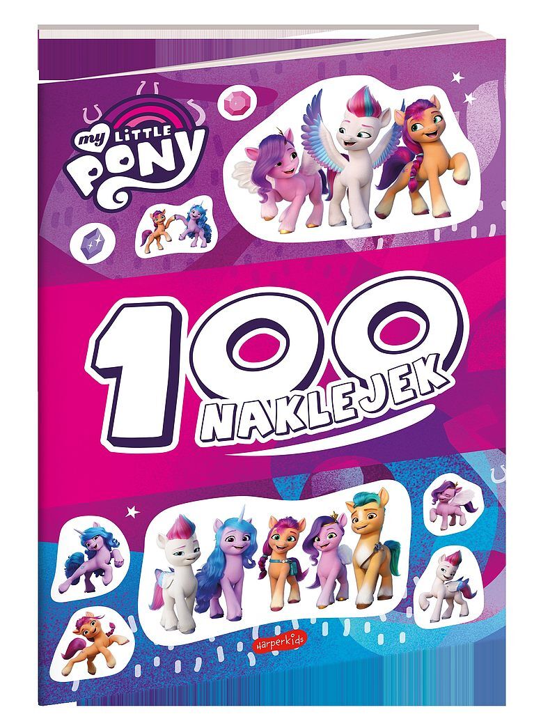 My Little Pony. 100 naklejek. Wydanie filmowe