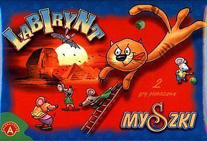 Labirynt. Myszki. 2 gry planszowe