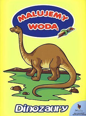 Malujemy wodą. Dinozaury