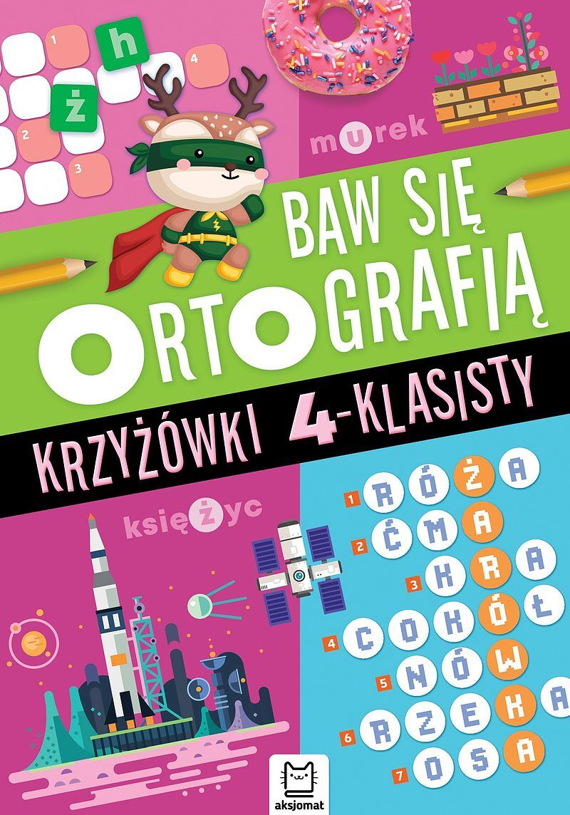 Krzyżówki 4-klasisty. Baw się ortografią