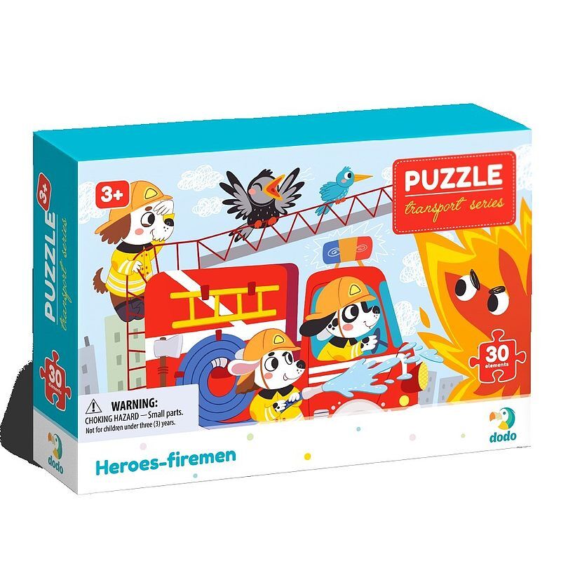 Puzzle 30 profesje bohaterscy strażacy dop300372