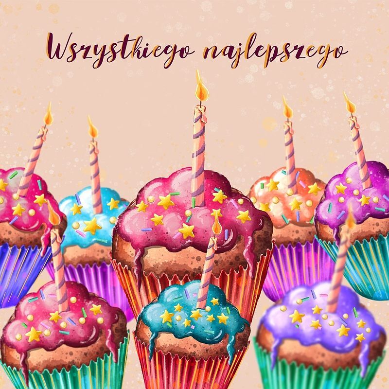 Karnet kw babeczki