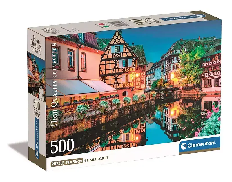 Puzzle 500 compact strasbourg old town 35544