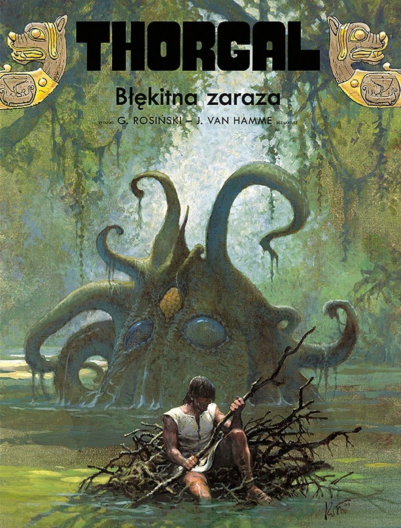 Thorgal - 25 - Błękitna zaraza (twarda oprawa, wyd.2022)