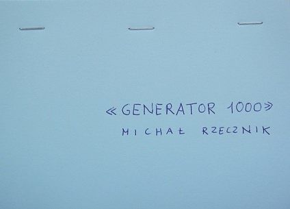 Generator 1000