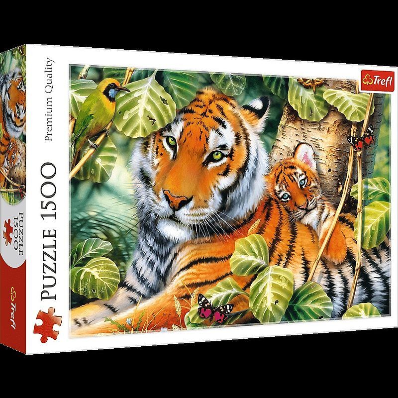 Puzzle 1500 dwa tygrysy 26159