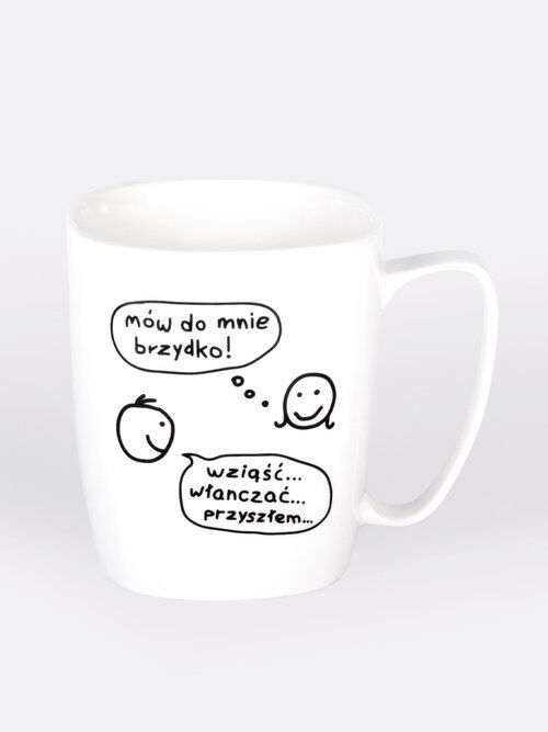 Kubek Mów do mnie brzydko