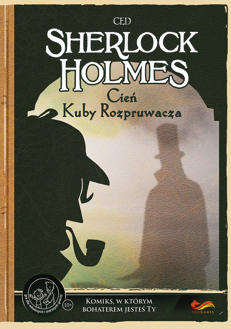 Komiksy paragrafowe -  Sherlock Holmes. Cień Kuby Rozpruwacza
