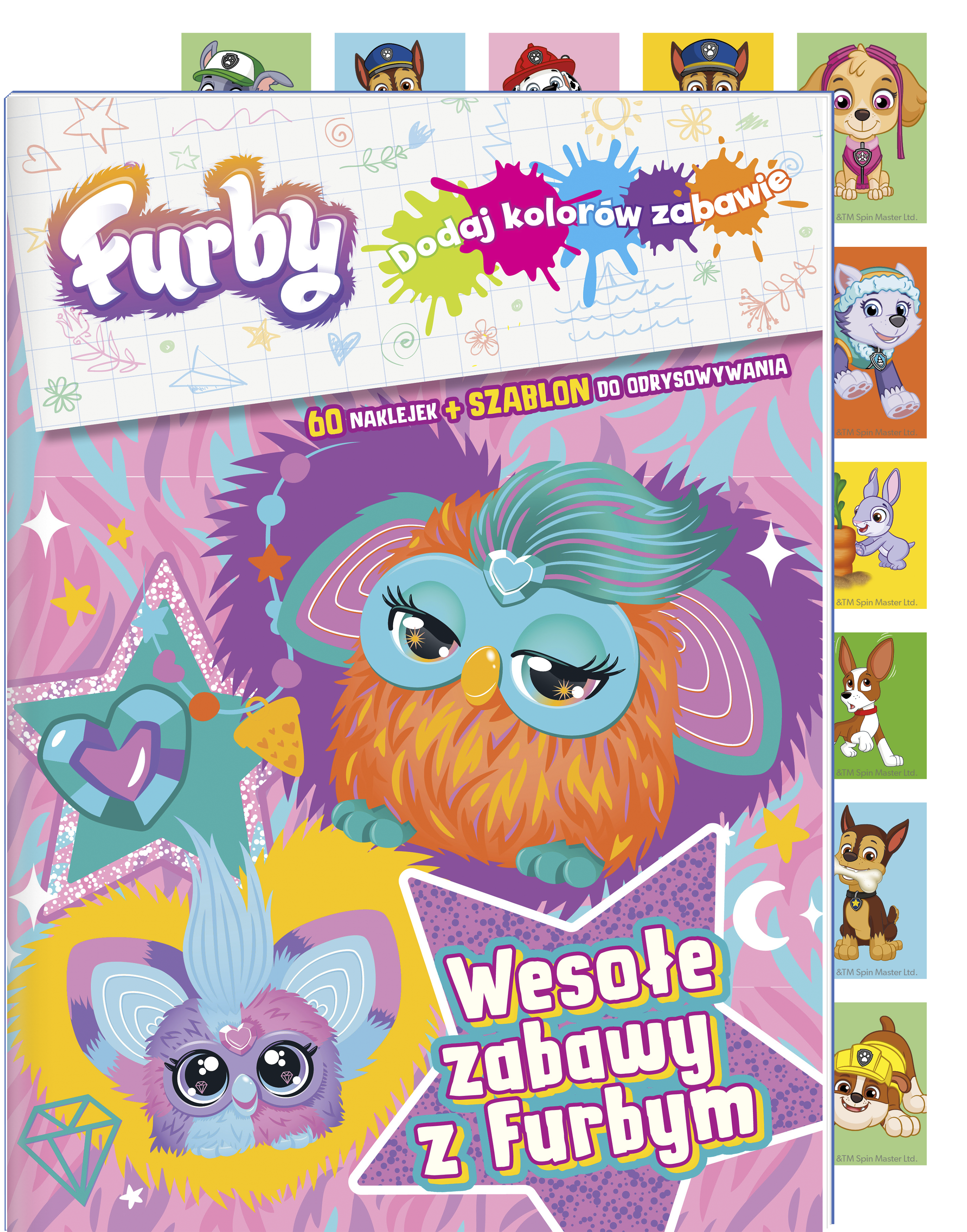 Furby. Dodaj kolorów zabawie. Wesołe zabawy z Furbym