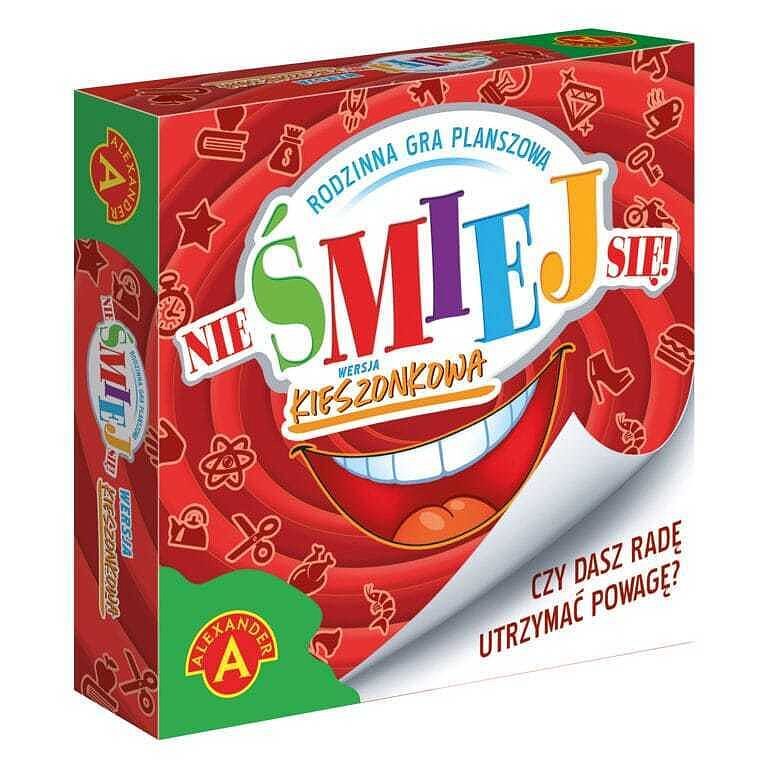 Gra nie śmiej się wersja kieszonkowa
