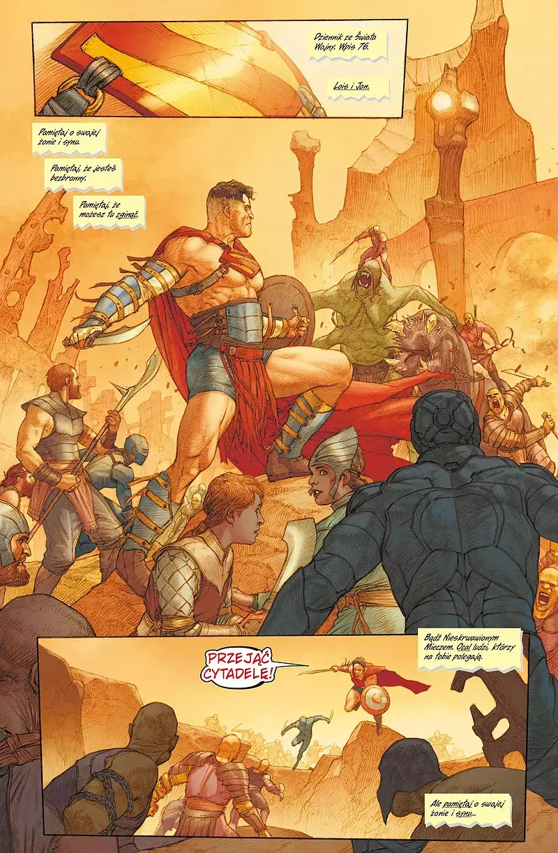 Superman Action Comics: 03 - Rewolucja w Świecie Wojny
