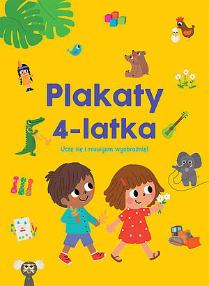 Plakaty 4-latka Uczę się i rozwijam wyobraźnię!