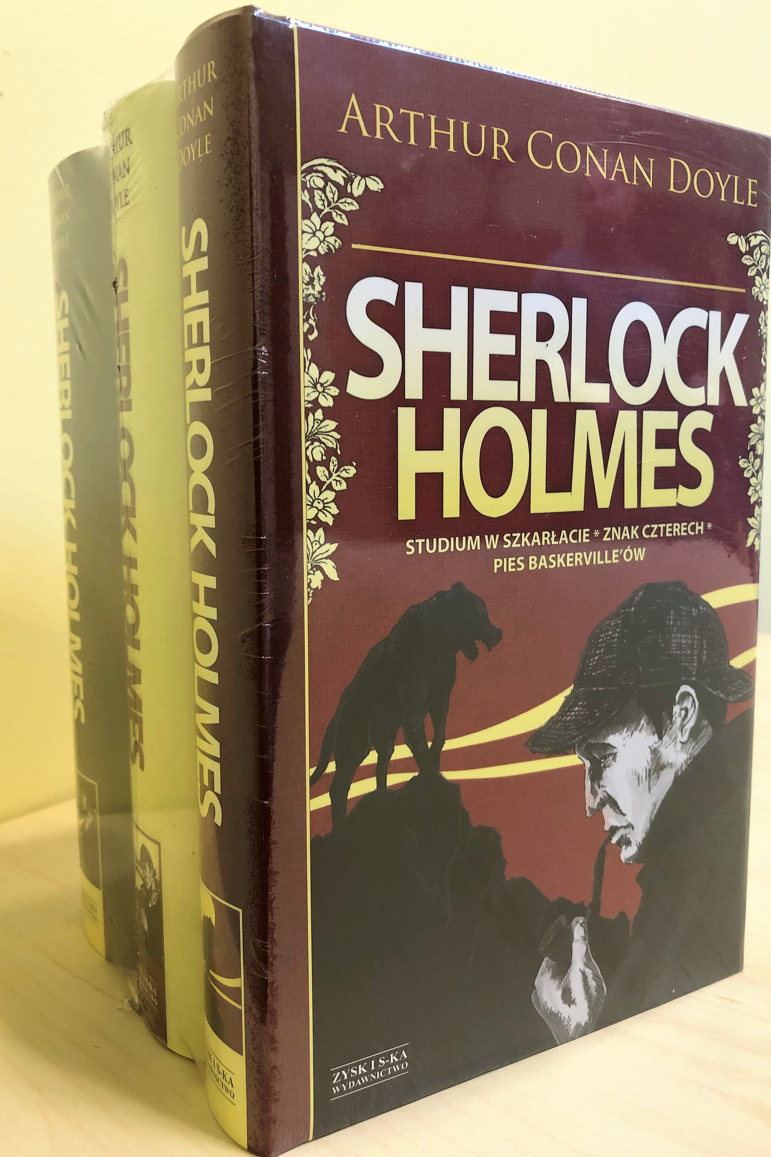 PAKIET Sherlock Holmes Tom 1/2/3