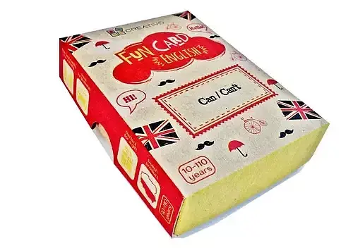 Fun Card English Can / Can't