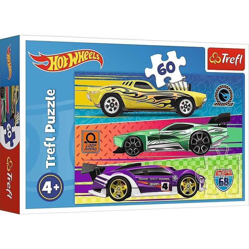 Puzzle Hot Wheels Wyścig 60
