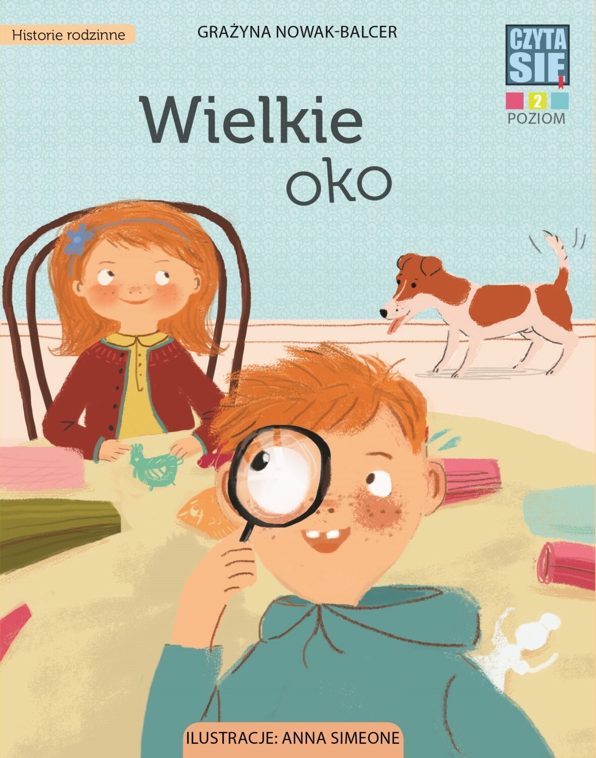 Wielkie oko czytasie poziom 2