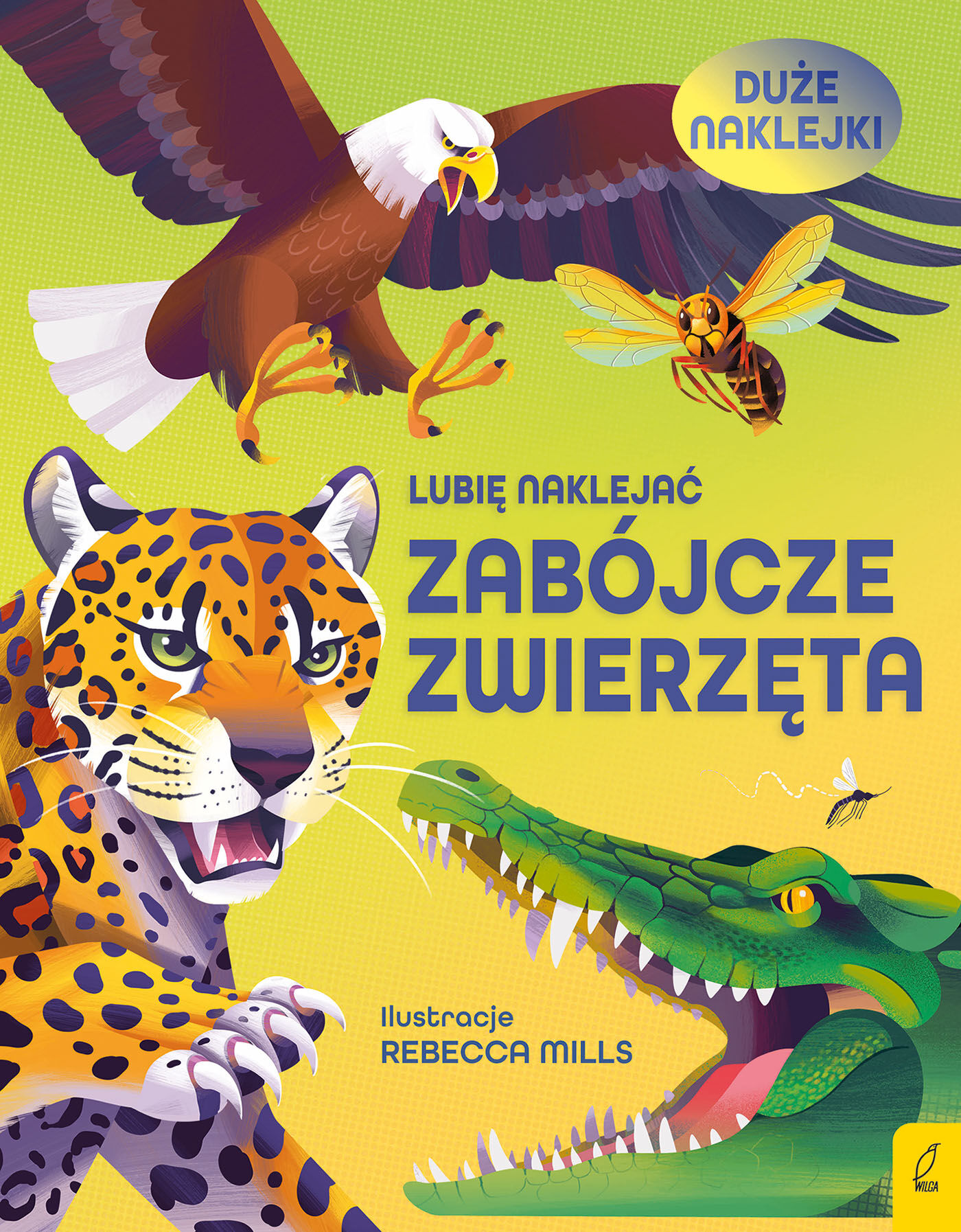 Lubię naklejać. Zabójcze zwierzęta