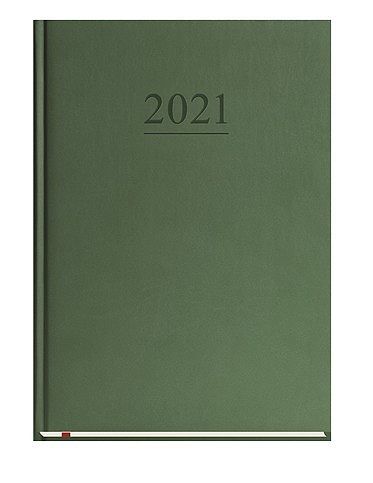 Terminarz 2021 klasyczny mip ciemna zieleń